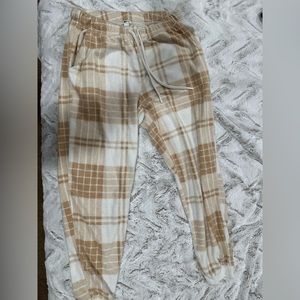 Aerie plaid sweatpants!!